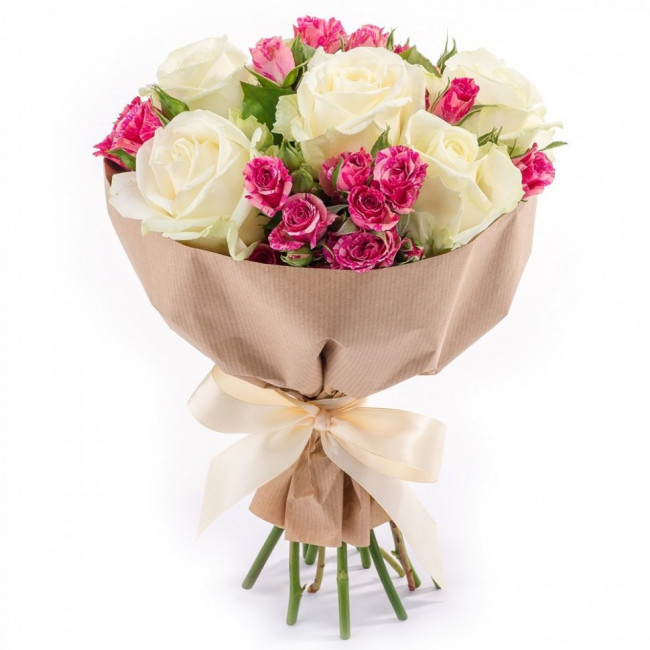 Букет цветов "Притяжение" Букет цветов "Притяжение"